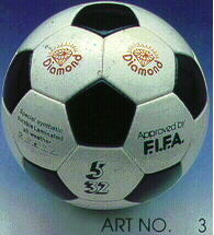 soccer ball / diamond
